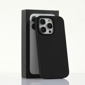 Large Hole Skin-Feel Liquid Silicone-like Phone Case, drop-proof protective case,Skin-friendly Premium Handfeel, TPU Soft Case, Shockproof Protective Cover, Colorful Candy Colors,Compatible with iPhone 17 Promax 16 Plus 15 14 13 12 11 Xs  Xsmax