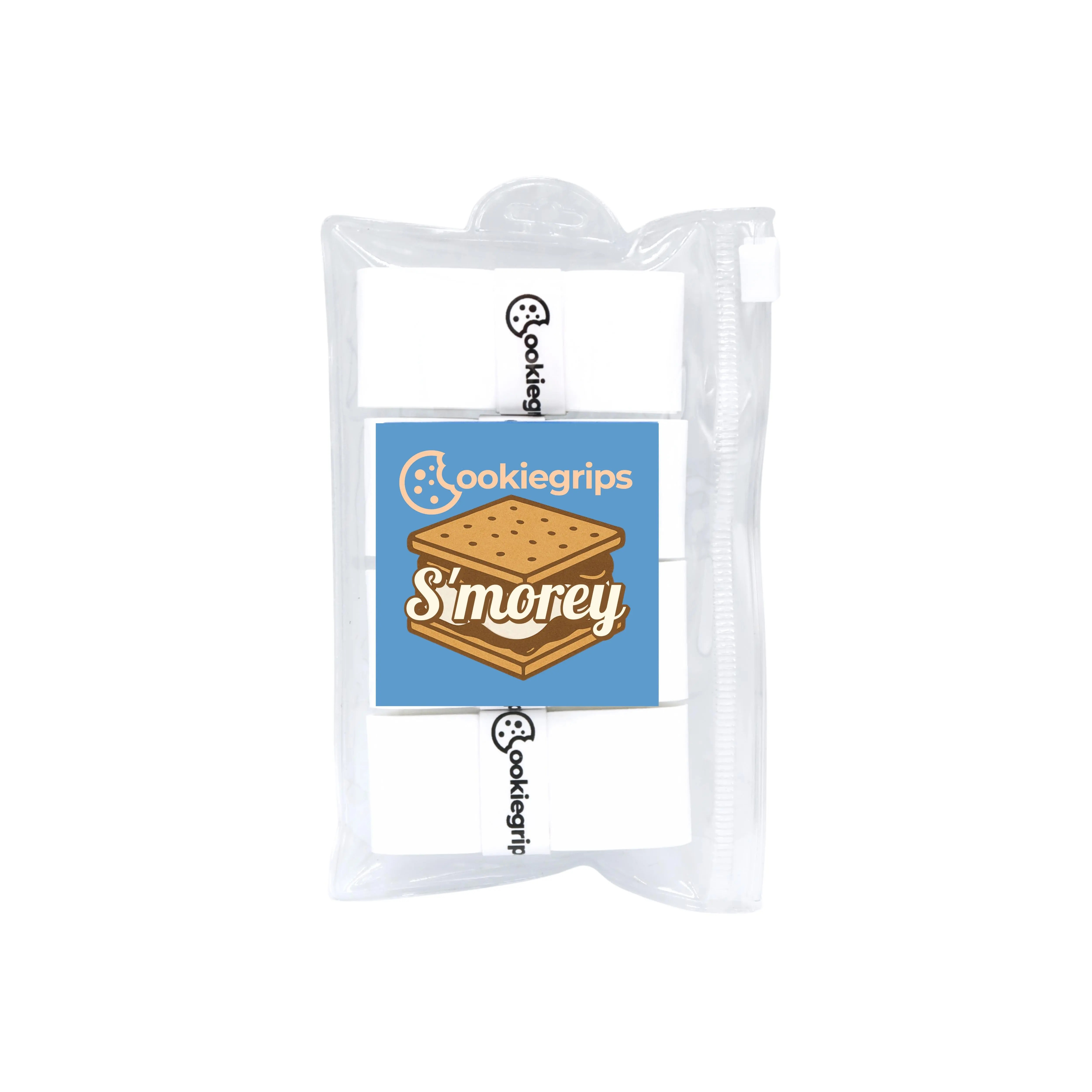 S'morey Ultra Tacky Pickleball/Tennis Overgrip, 0.58mm Thickness, Aggressive Hold, Maximizes Grip