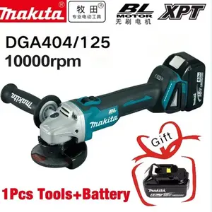 Makita Electric Goddess DGA404 125MM Cordless Electric Angle Grinder – Brushless Variable Speed Cutting Tool Designed For 18V Battery