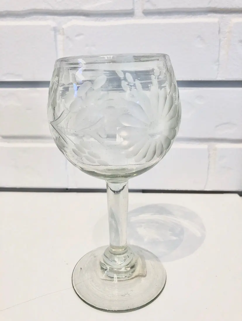 Mexico Condessa Glass Wine Goblet - Clear