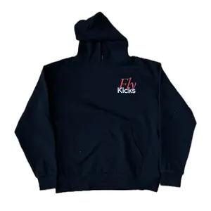 Fly Kicks Black 'Keeping It Real' Hoodie Unisex