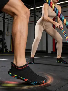 Unisex Breathable Wide Toe Water Shoes, Non-Slip Eva Sole, Round Toe, All-Season Comfort, Ideal for Outdoor Activities, Beach Shoes, Water Aqua Shoes