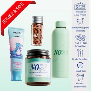 NOBS, NOBS Jr, Mouthwash, & Expanding Floss Bundle