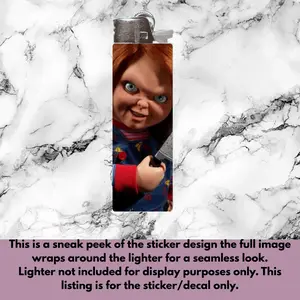 Hi, I'm Chucky. Wanna play?- Lighter Wrap Hi, I'm Chucky. Wanna play?- Lighter Wrap