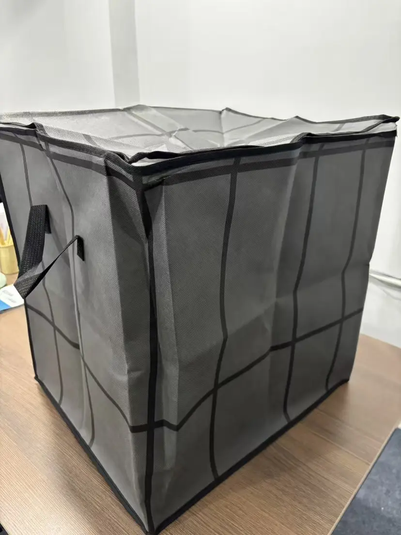 Foldable Modern Large-Capacity Organizer Storage Box - Fold-Safe, Collapsible, Airtight, Dustproof, Waterproof Seal, Moistureproof, Wear-Resistant for Clothes, Bedding Home Organization (Home Supplies Bin), Organizer Storage Boxes, Fold-Safe Storage Boxes