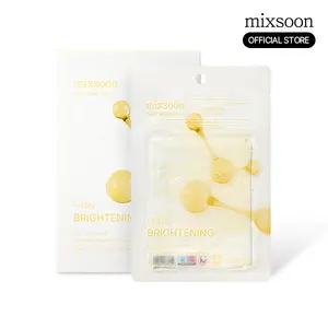 [mixsoon Official Shop] Daily Mask Pack Friday 1Pack (10EA) - Brightening Mask for a radiant and luminous complexion, Korean Face Mask for Glass Skin