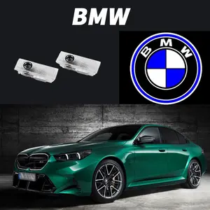 2 Pcs Never Fade Door Lights Logo, Ghost Shadow Welcome Puddle Projection Light Compatible with BMW E81,E82,E83,E90,E60,F10 Car Accessories Replacement