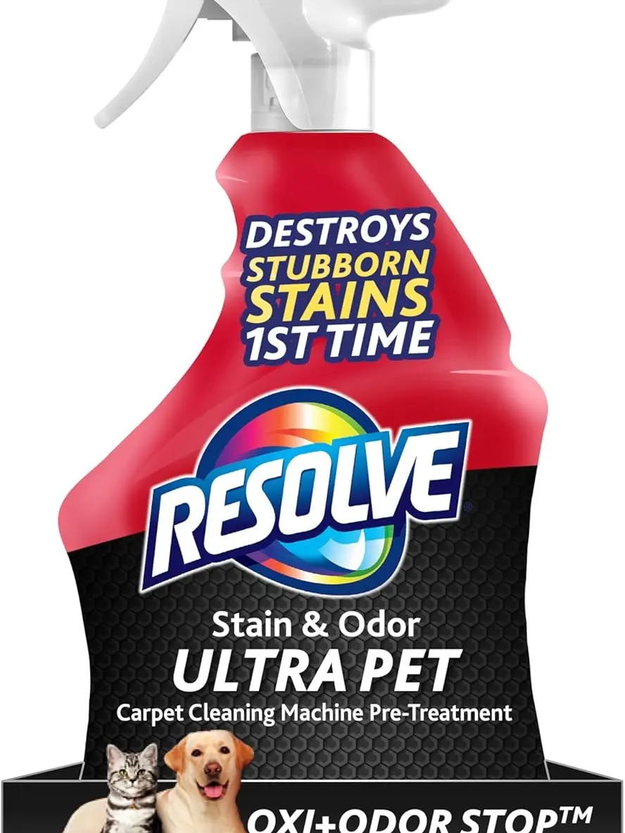 Resolve Ultra Pet Carpet Cleaner Spray – for Removal of Pet Stains & Odors, 32oz
