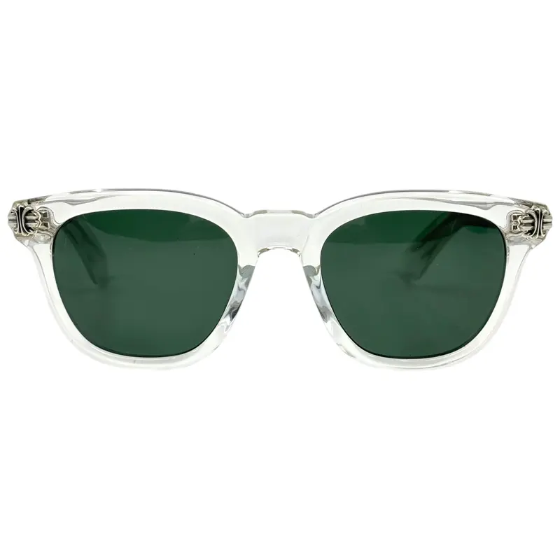 Pre-owned Chrome Hearts Smokeshow Sunglasses Clear Frame Lightly Worn