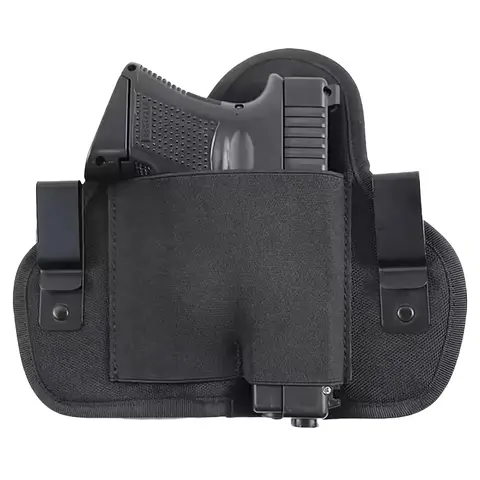 IWB Universal Concealed Holster for Hunting - Right-Hand Quick Draw Clip, Invisible Inside Waist Wear, Fast Access, Versatile Multi-Model Compatible Hunt Gear Accessories for Concealed Carry Versatile Use