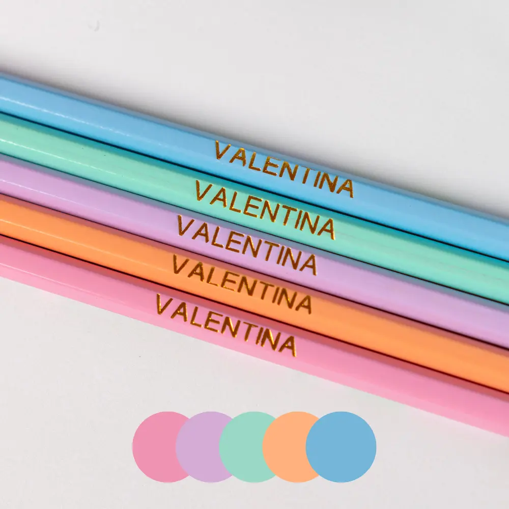 10 Personalized Pencils (Mix&Match)
