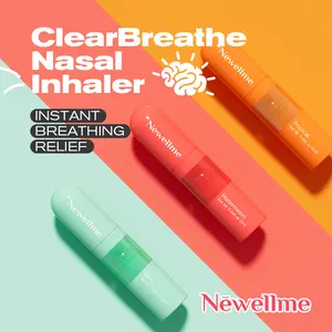 Newellme Nose Stick: Shark Tank - Tested! Potent Essential Oil Vapors for Instant Breath Refresh, Mental Revival, and Sleepiness Vanquish