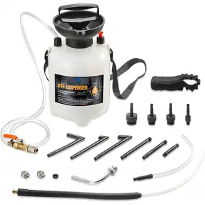 3L Transmission Fluid Pump - Manual Fluid Transfer Pump with 12 pcs ATF Adapters for Automotive Use, Transmission Fluid Transfer Pump kit