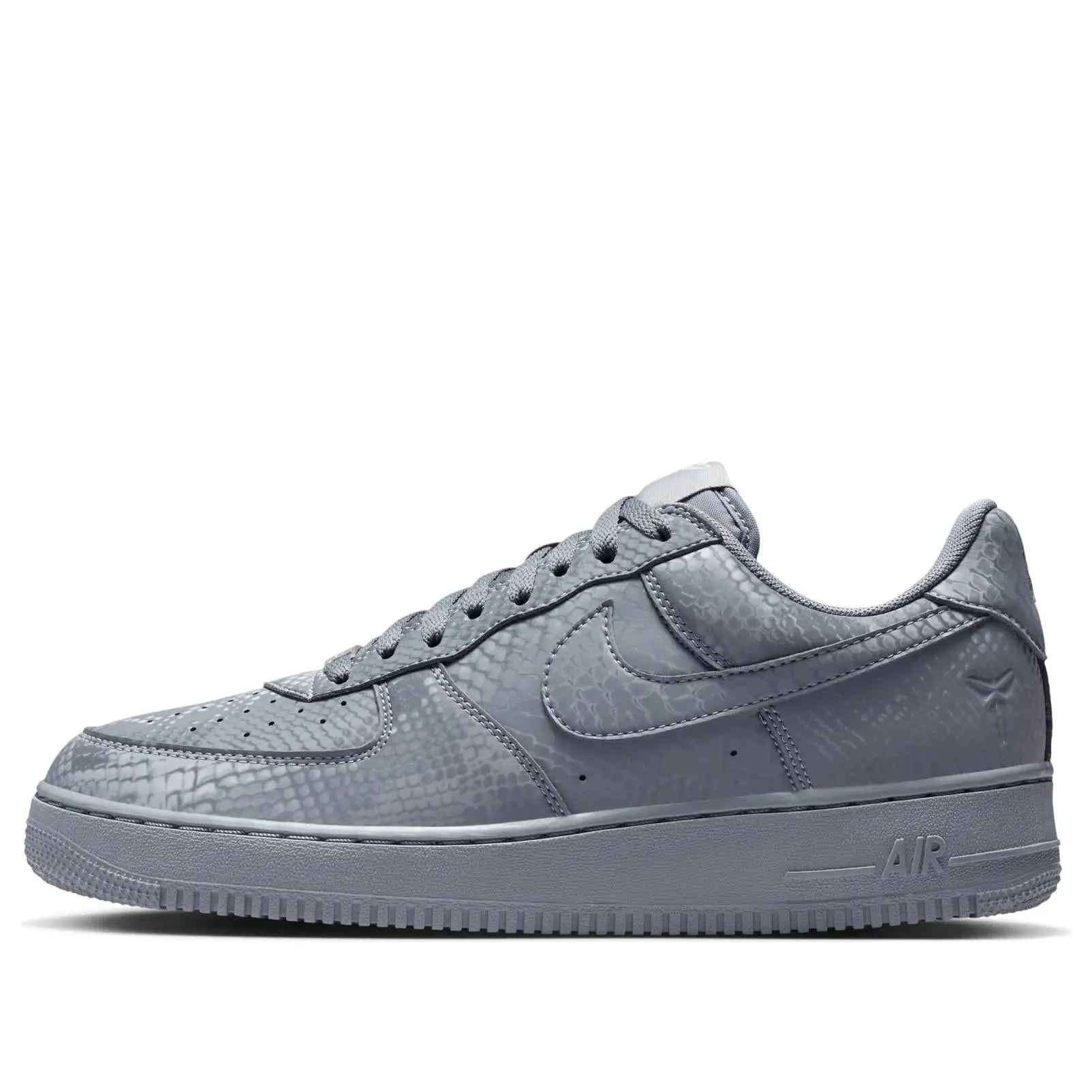 Nike Air Force 1 Low Kobe Bryant Forever Cool Grey Men's IB0018-004 New Sneakers Street Style Shoes