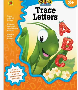 Carson Dellosa Trace Letters Preschool Workbook, Tracing Books for Kids Ages 3-5, Sound Recognition and Handwriting Practice, Learn to Write the Alphabet for Toddlers in PreK and Kindergarten