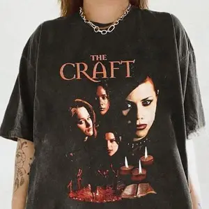 The Craft 1996 90s Horror Classic Shirt, Retro Horror, Vintage, The Craft Graphic, Movie, The Craft Merch Lady Top Summer Casual