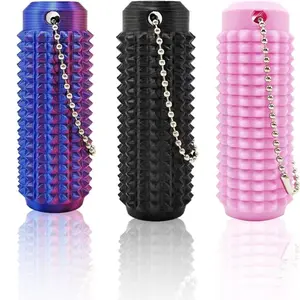 Little Ouchies Grippie Pain Fidget Toy for Anxiety Relief ADHD Focus Spiky Sensory Stim Toy for Adults with Hard Plastic Spikes Stress Relief Keychain for Office Desk On-The-Go Multipurpose Fidget Toys tools experience Stress Relief Toy