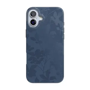Casely iPhone 16 Case | Moody Monochrome | Twilight Flora | Compatible with MagSafe | Classic Ultra Thin Design