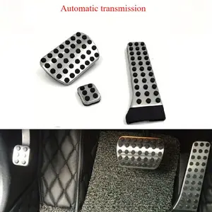 Applicable To Mercedes-Benz C-Class, E-Class, GLC, GLK, CLS, GLE, S-Class Stainless Steel Accelerator and Brake Pedals Replacement