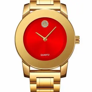 QUARTZ Minimalist Niche Watch with Stainless Steel Strap, Waterproof Design, and Quartz Movement for Men & Women