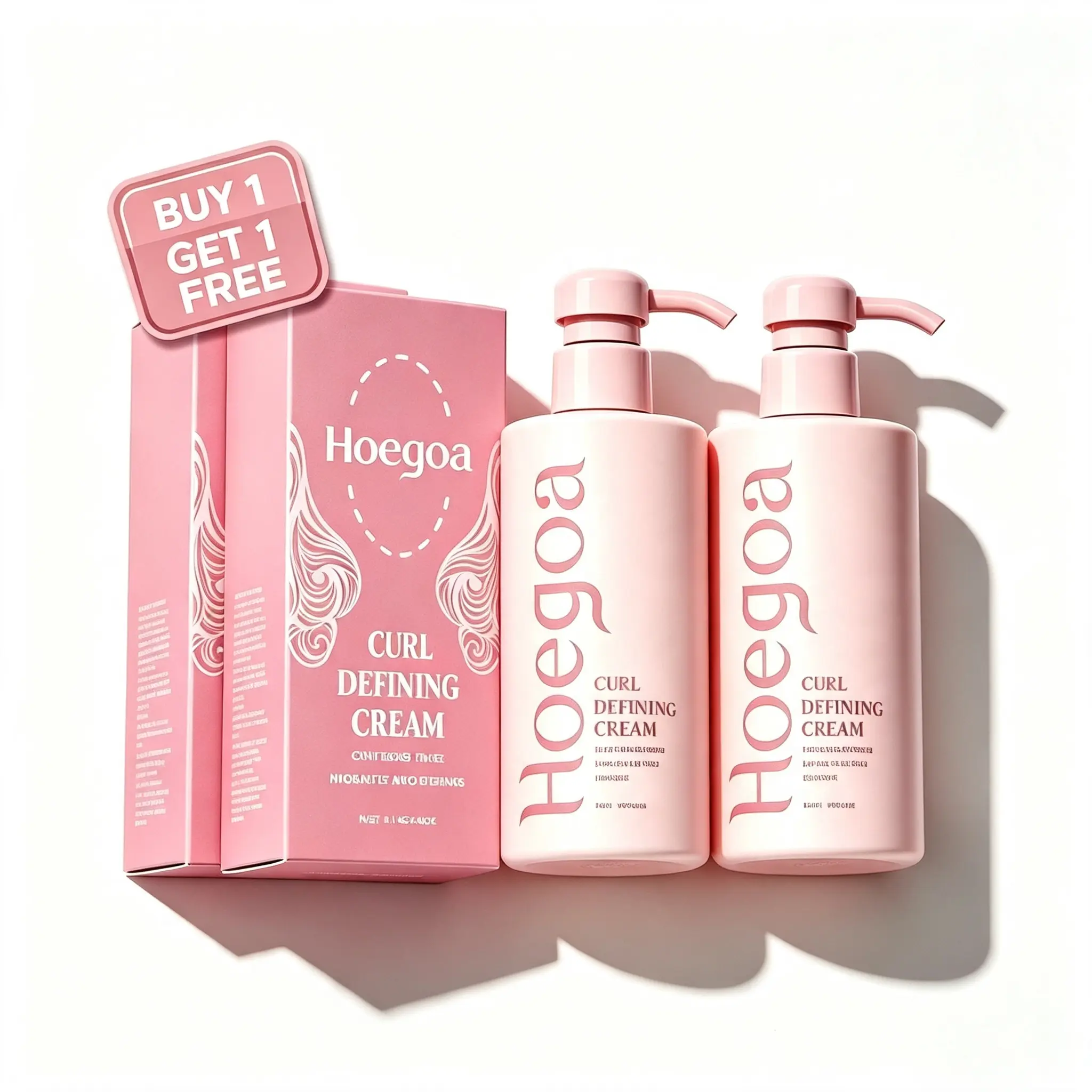 Buy 1 get 1 Curl Defining Cream, Hydrating Frizz Control Moisturizer for Natural Curls with Soft Hold & Shine Boost, Detangling Styling Gel, 4oz/114g Curly Haircare Hydrates Curls Hair Styling Gel Moisture Gentle Nourishing Smooth Radiant