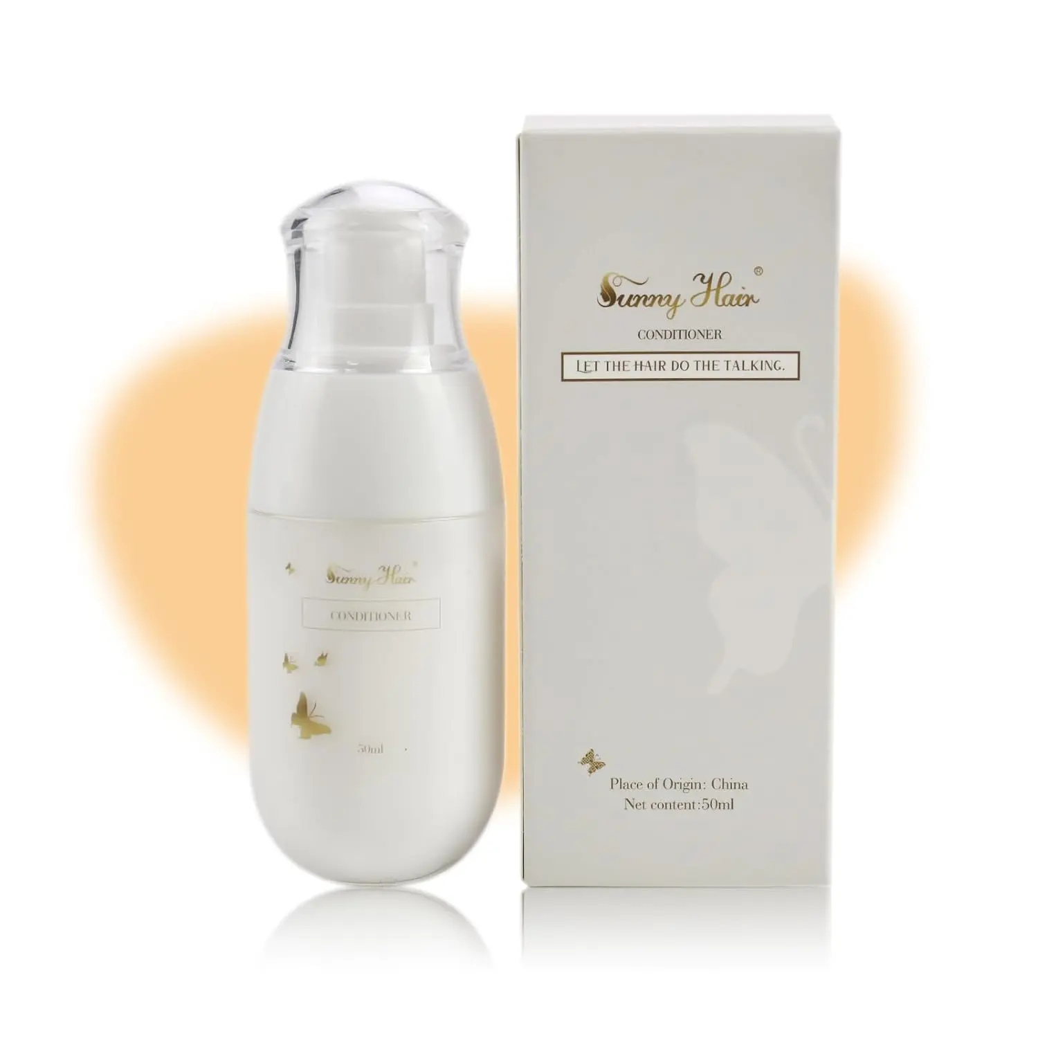 Ve Sunny Conditioner Spray Leave-in 1.69 Fl Oz for Demage Hair Conditioner Detangler with Keratin, Vitamin B5, Olive Oil & Jojoba Oil