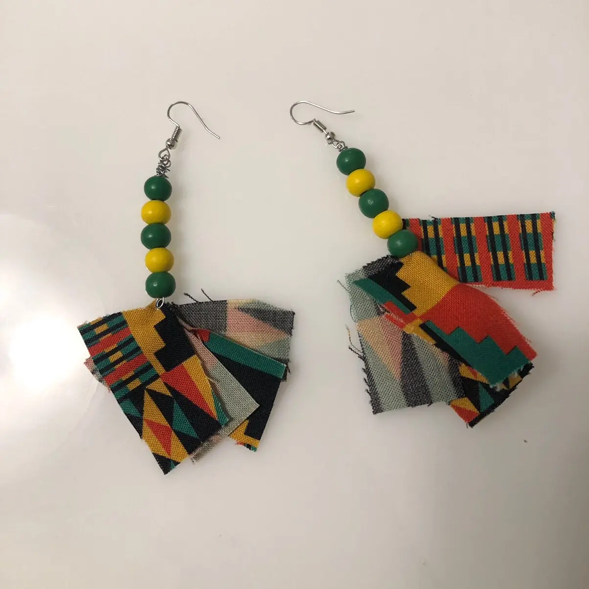 African bead drop earring African bead drop earring