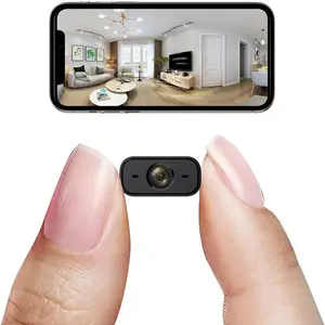 [Summervibes] Coucur 1080P MiMini Hidden Camera, Small Spy Cameras Hidden Wireless Home Cameras Indoor Nanny Spy Camera with 1080P HD and Night Vision for Home Security, Room, Pet, Baby