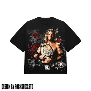 Adam Copeland - Edge - WWE Edition Double Printed Oversize Lightweight Tee Vintage WWE Fans TV Series Graphic Design Top Cotton Wrestling Streetwear T-Shirt Clothes Menswear Womenswear.