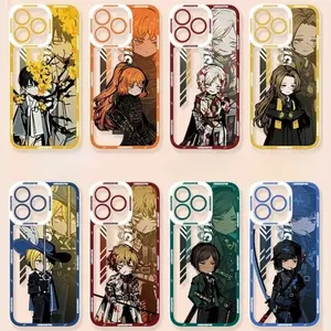 Limbus Company Game Yisang Faust Phone Cases For iPhone 17 16 15 14 13 Promax Pro Air Transparent Shockproof Protective Cover Protection