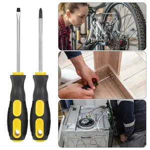 Extended Screwdriver Phillips Screwdriver One Line Change Taper Screwdriver Strong Magnetic Household Maintenance Set Toys Are Easy to Install