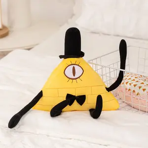 28cm Creepy Town Triangle Plush Toy, Corn Chip Rule Earth Soft Doll, Perfect Gift for Anime Fans, Soft Stuffed
