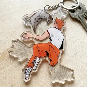 Project Hail Mary Grace and Laika Acrylic Keychain