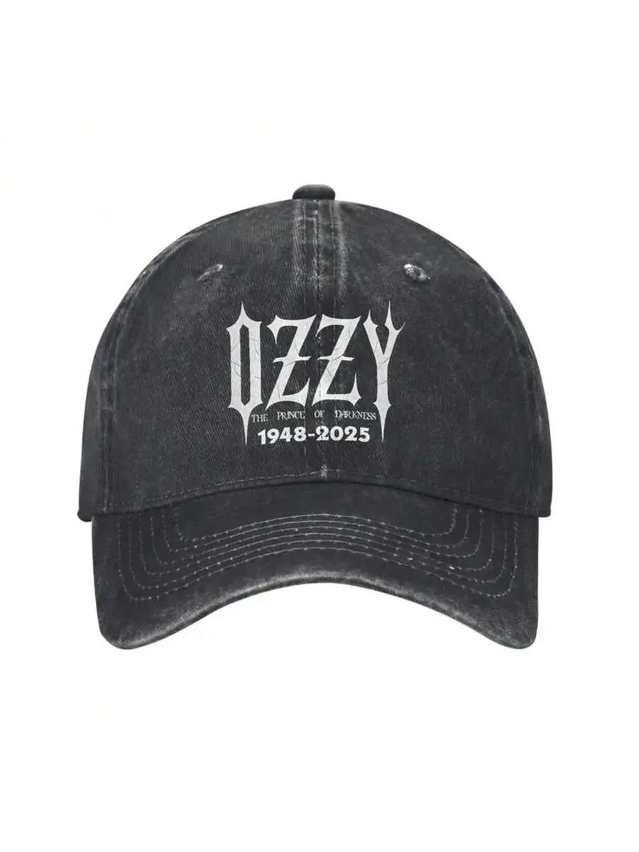 Ozzys Osbournes Washed Baseball Cap  Y2k Retro Sun Trucker Hat Summer Female Male Outdoor Sports Snapback Cap