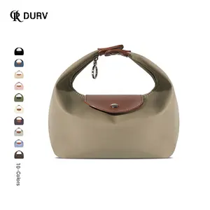Fashion Crescent Bag Lightweight Durable Nylon Handbag with Adjustable Strap Satchel for Versatile Use in Multiple Colors Stylish Essential Companion