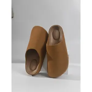 Women's Thick Sole Boken Half Slippers, Winter Half Slipper, Classic Design, Comfortable & Stylish, Perfect for Outdoor Activities, Slipper Shoes(Sheets)