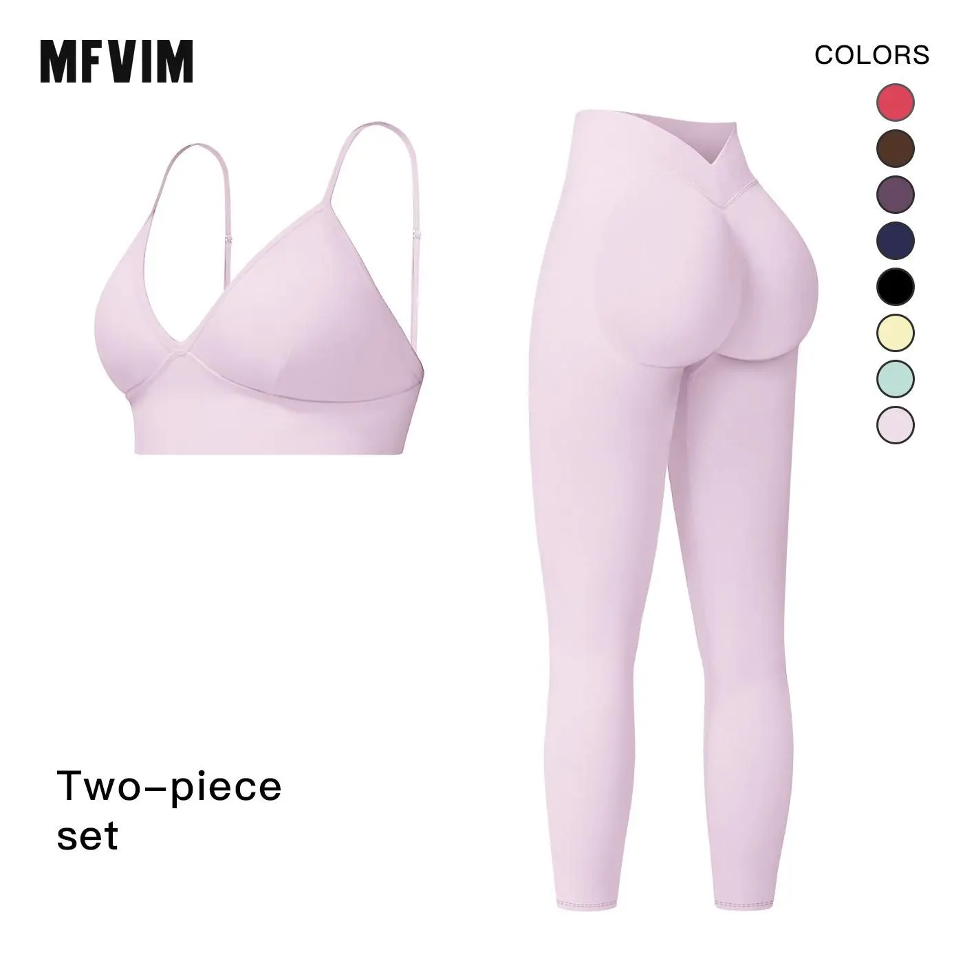 Women's 2-Piece Solid Color Cut-Out Backless Camisole & High-Waist Leggings Athleisure Set, Breathable Gym Wear, Workout Set Suitable for Yoga, Summer Sports, Valentine's Day Gift, 2 Piece Sets,back to school,back to school haul