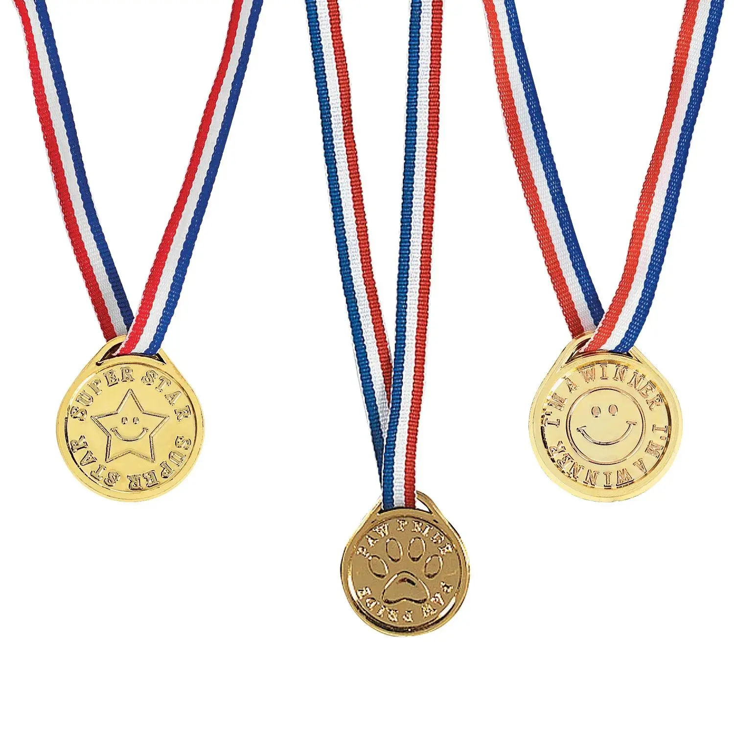 Gold Award Medal Assortment Kit - 36 Pc.