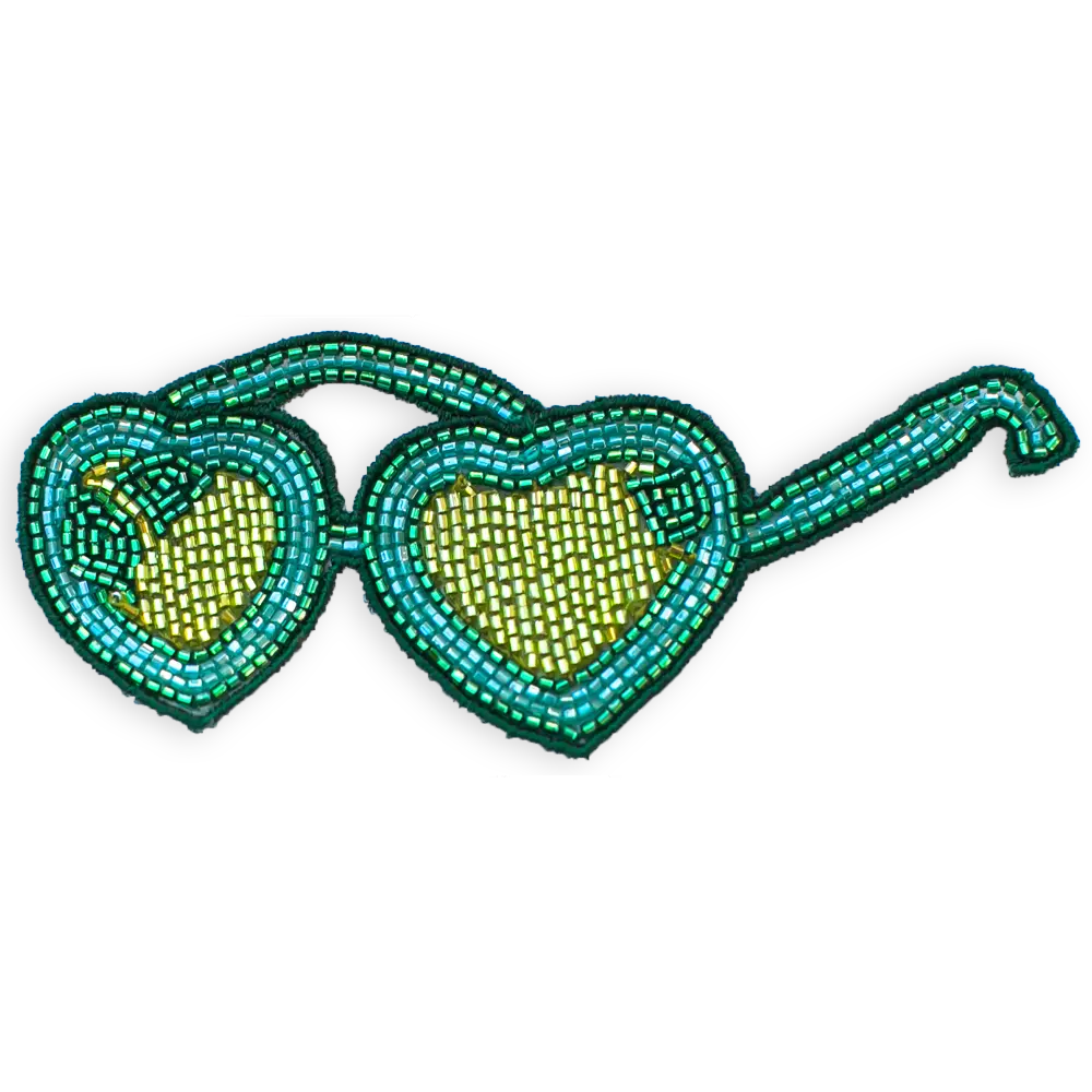 Beaded Sunglasses Patch