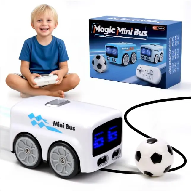 Magic Mini RC Kid Car Toy - Inductive Hand Gesture Follow Sensor, Electric Indoor Tech Demo Device, Plug-and-Play Interactive Motion Response Toy for Creative Content, Tech Demos
