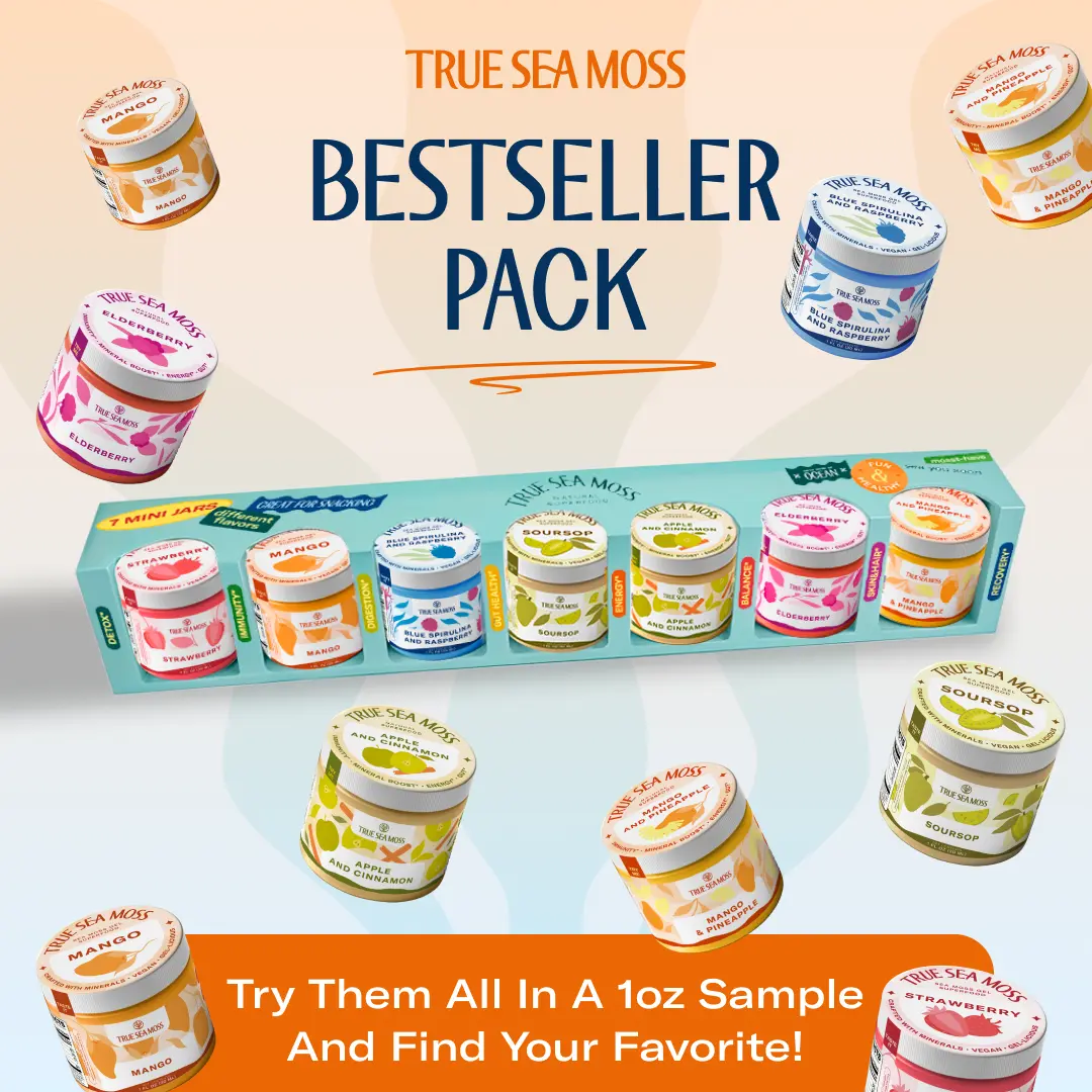 7 sample flavors in 1 pack