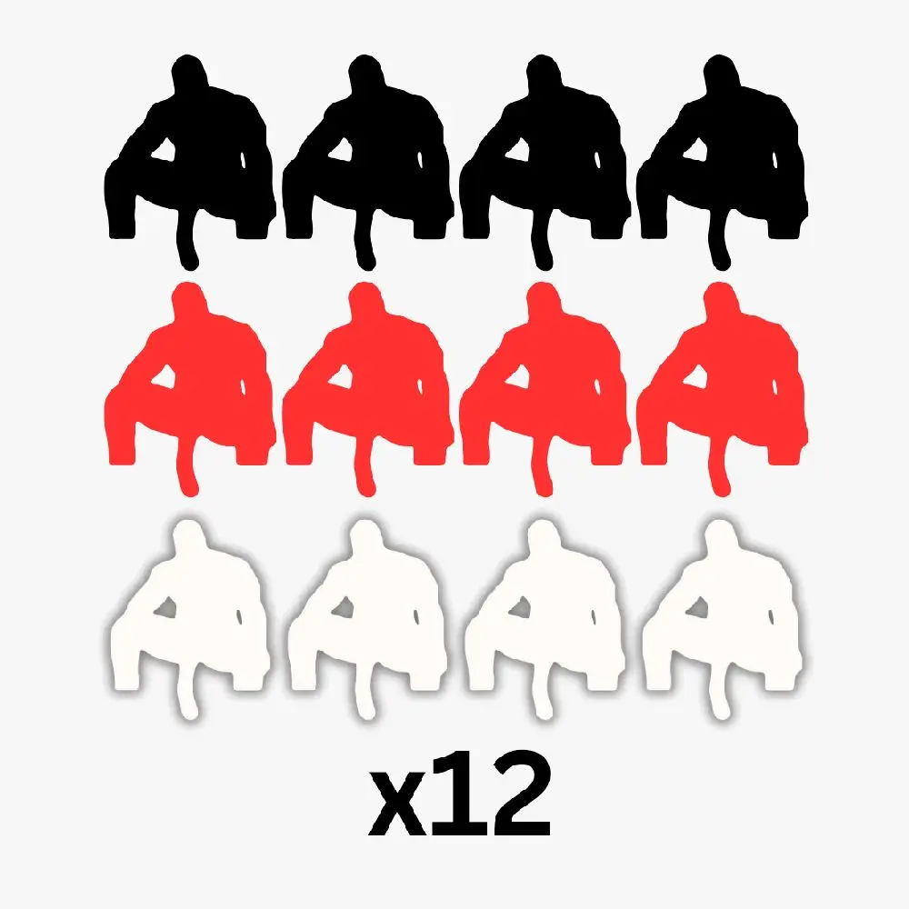 Funny Berry Meme Decal 12 Pack Permanent Vinyl Stickers Kit for Gag Pranks and Light Hearted Fun