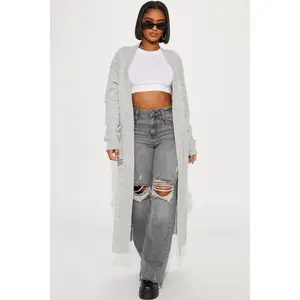 Every Day Strut Cardigan Sweater - Grey