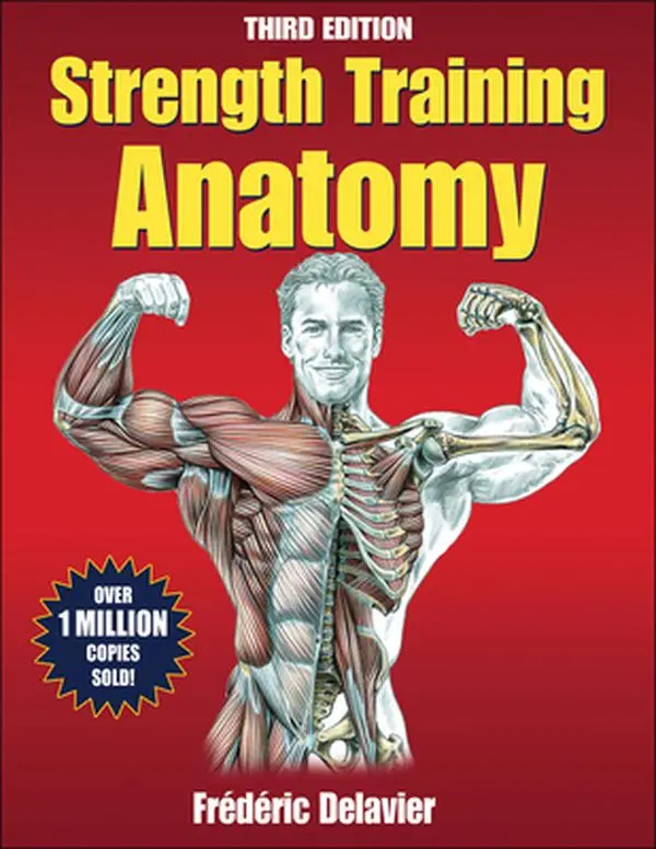 Used Strength Training Anatomy Illustrated Fitness Training Guide Book - Frederic Delavier, Paperback, English, Exercises & Muscle Focused