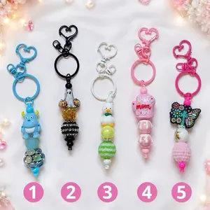 Handmade Beaded Keychains | Custom Gift