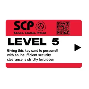 SCP themed stickers - the Ultimate Rectangle Sticker for Anywhere & Anything  Minimal Tech Style | Waterproof | Perfect Fit for Laptops & Accessories - Unique Personalization