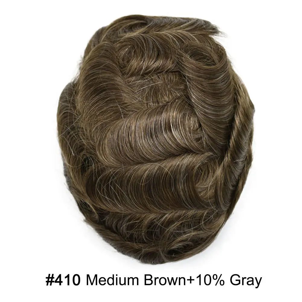 #410 Medium Brown+ 10% Gray