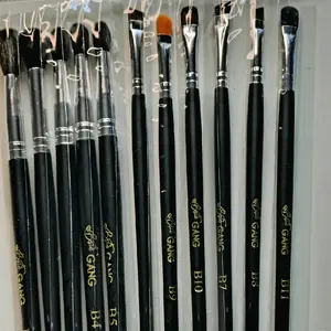 11 pc beginner friendly eye Look brush set