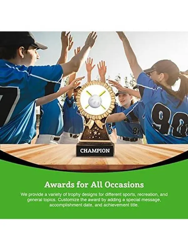 BuyAwardsandTrophies Sporting Clays Clear Star Award - Plastic Trophy with Base, Awards and Trophies for Sports Competition, Prizes for Adults and Kids Translucent
