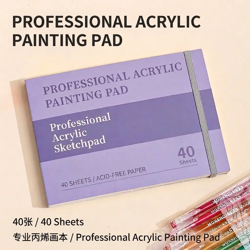 Languo 40-Sheet Tear-Out Landscape Drawing Notebook for Acrylic Markers, Inking & Journaling Journey Aesthetic Sketchbook a5 Thick Soft Leather baby back to school shop